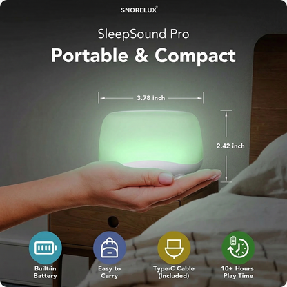 SleepSound Pro White Noise Machine Anti-Snoring