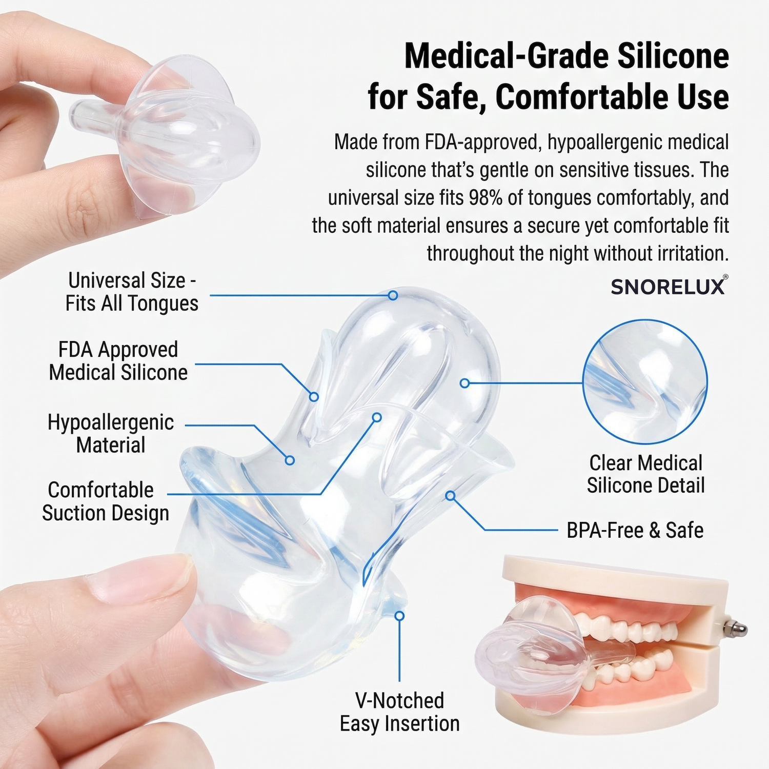 Anti-Schnarch-Zungengerät